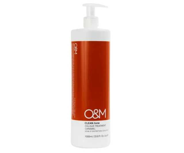 Tónovací péče na vlasy O a M Clean.tone Colour Treatment Caramel - 1000 ml - karamelová + dárek zdarma