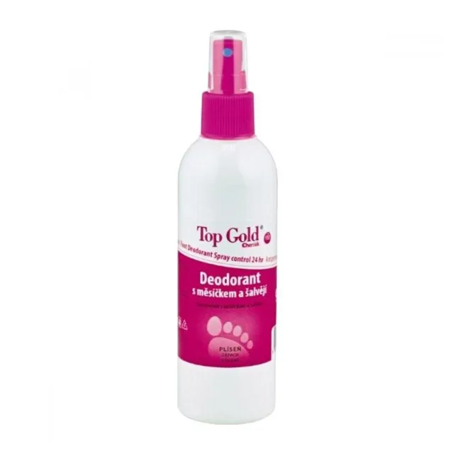 TOP GOLD Deodorant s měsíčkem + šalvějí + Tea Tree Oil 150 g