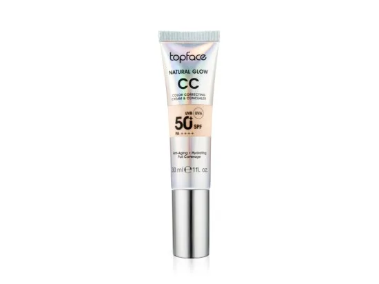 Topface CC krém s SPF50 Natural Glow 01 Cool Beige 30 ml
