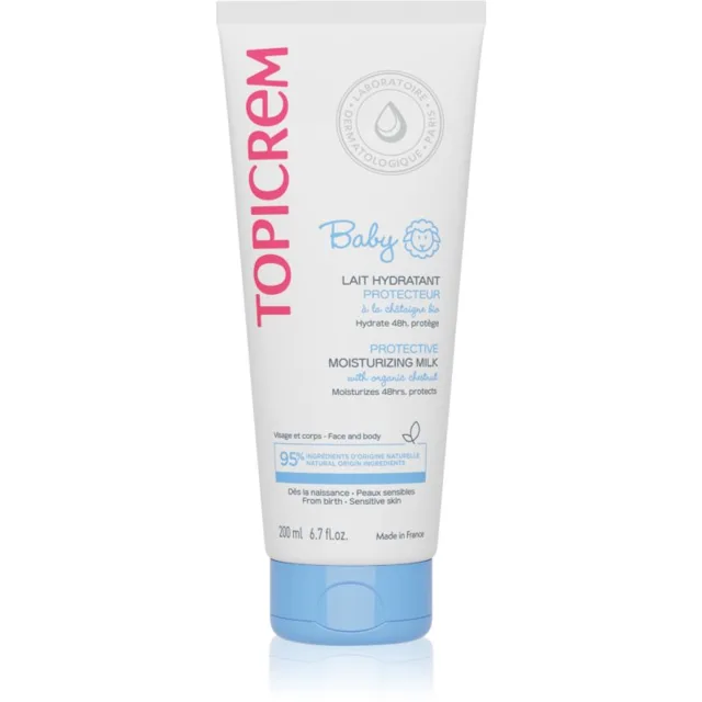 Topicrem BABY My 1st Ultra-Moisturizing Milk hydratační mléko na tělo a obličej pro suchou a citlivou pokožku 200 ml