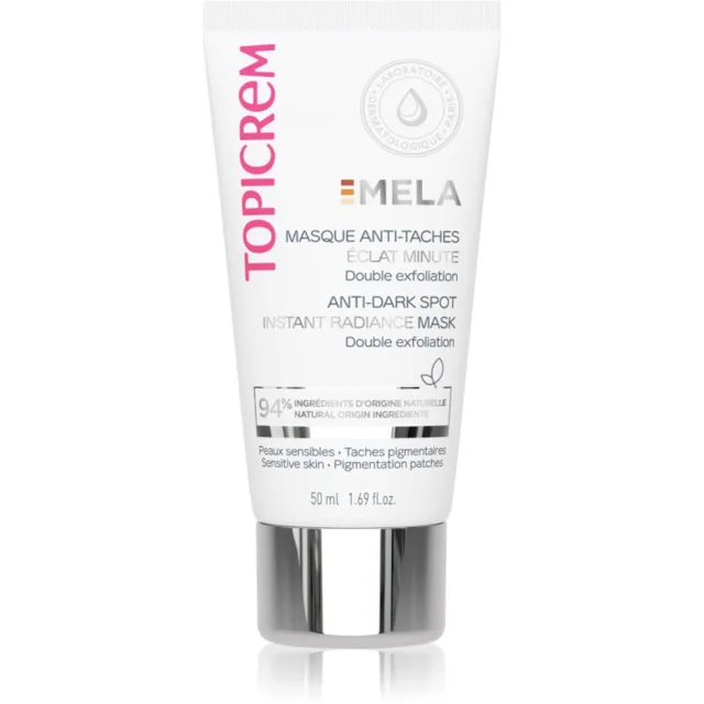 Topicrem MELA Anti-Dark Spot Instant Radiance Mask rozjasňující maska proti pigmentovým skvrnám 50 ml