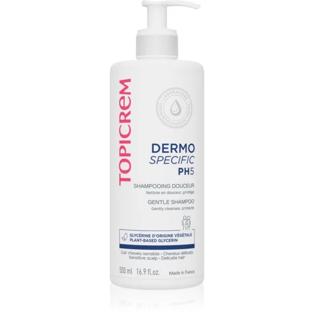Topicrem PH5 Gentle Shampoo jemný šampon ke každodennímu použití pro citlivou pokožku hlavy 500 ml
