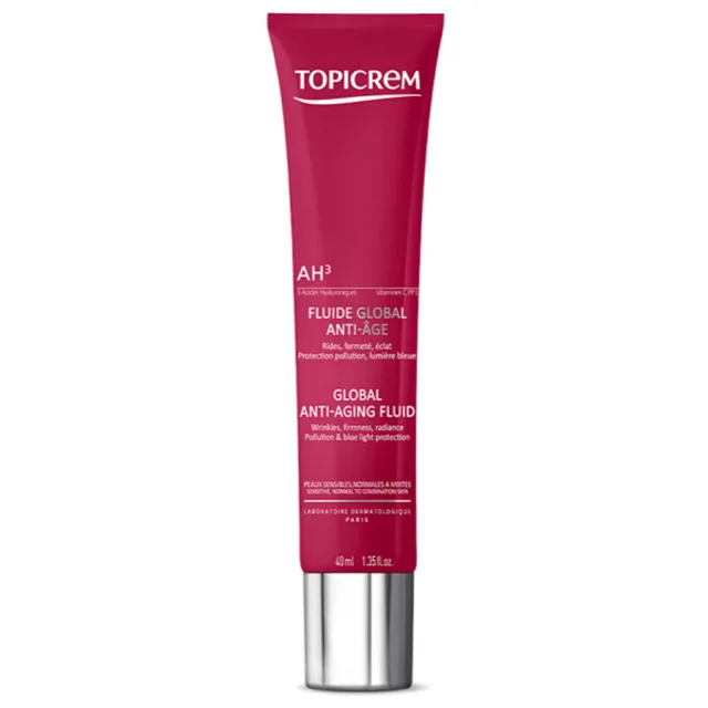Topicrem Pleťový fluid proti vráskám AH3 (Global Anti-Aging Fluid) 40 ml