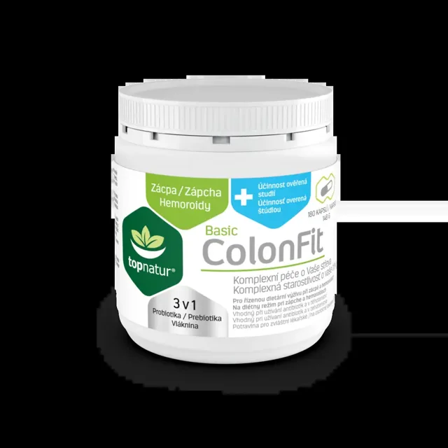 Topnatur Colonfit basic 180 kapslí