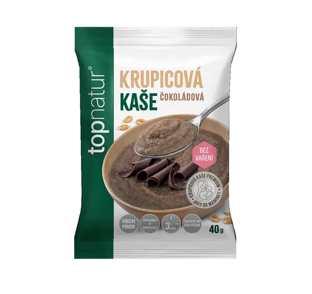 Topnatur Krupicová kaše 40 g čokoláda