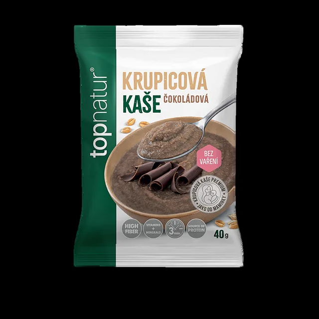 TOPNATUR Krupicová kaše čokoláda 40 g