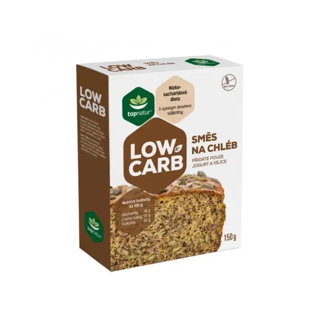 Topnatur Low Carb Směs na chléb 150 g