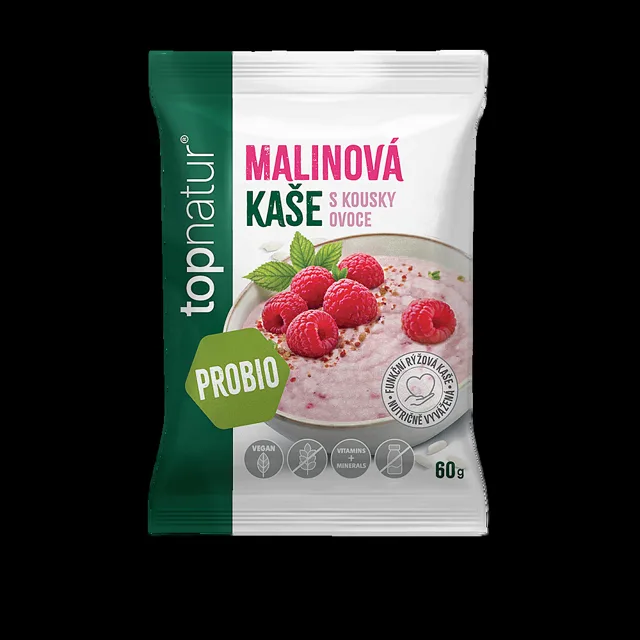 TOPNATUR Probio kaše malina 60g