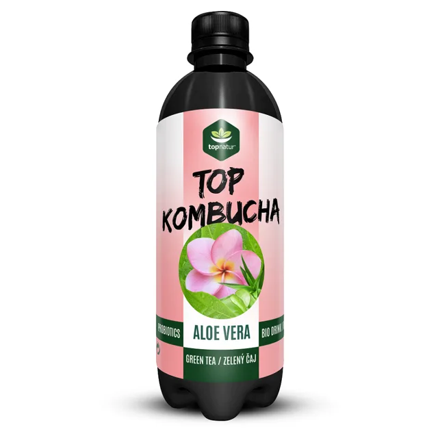 TOPNATUR Top kombucha aloe vera 500 ml