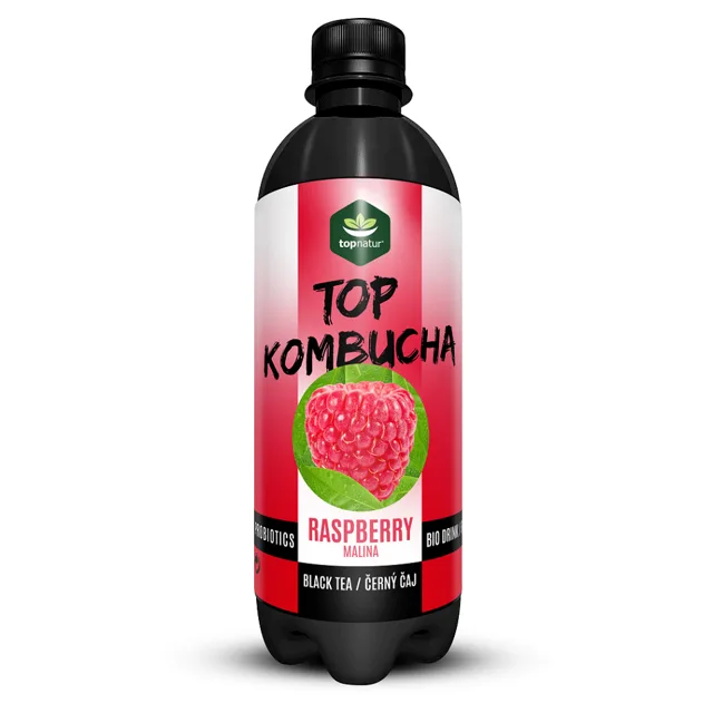 TOPNATUR Top kombucha malina 500 ml