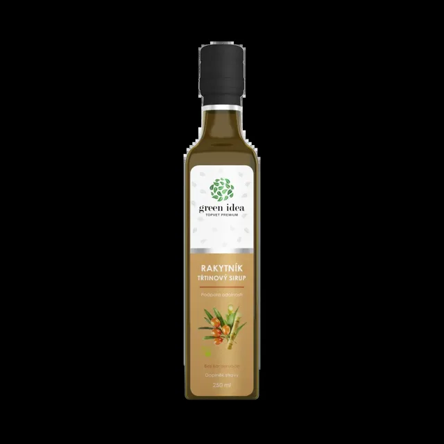 TOPVET Rakytníkový sirup třtinový 250 ml