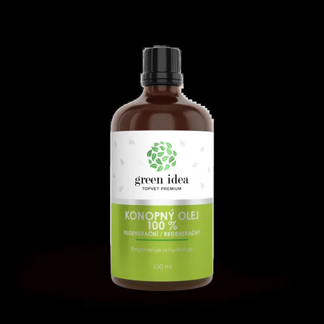 TopVet Regenerační konopný olej 100 ml