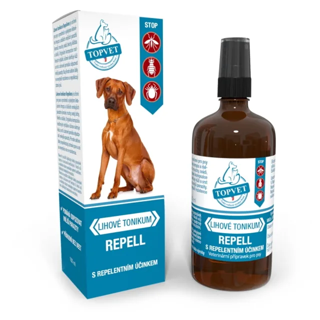 TOPVET Repell lihové tonikum pro psy 100 ml