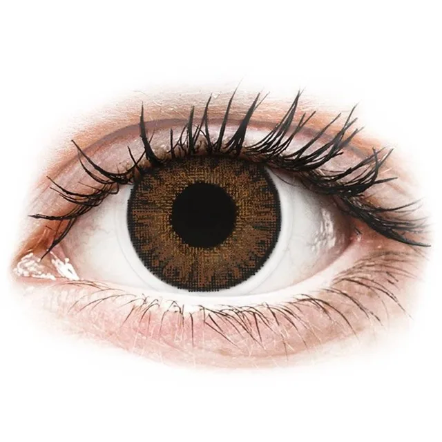 TopVue Color - dioptrické jednodenní (10 čoček) Brown 608223_13861968