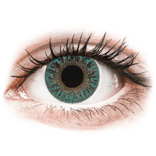 TopVue Color - Turquoise - dioptrické (2 čočky) 751592_22284154