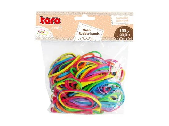 Toro Gumičky neonové 100 g