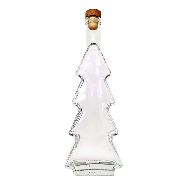 Toro Skleněná lahev ve tvaru vánočního stromku 500 ml