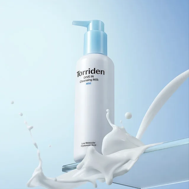 Torriden - DIVE-IN Cleansing Milk - Hydratační čisticí mléko s kyselinou hyaluronovou - 200 ml