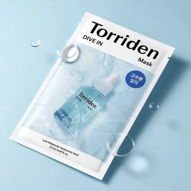 Torriden - DIVE-IN Mask - Hydratační plátýnková maska - 27 ml