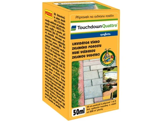 Touchdown Quattro likvidátor všeho zeleného porostu 50 ml