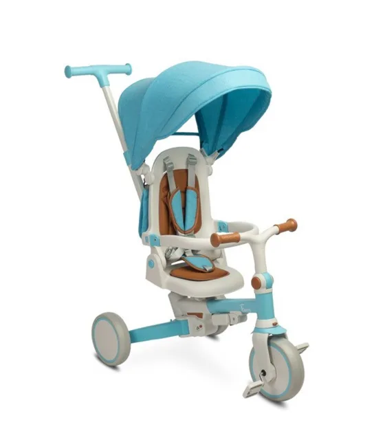 Toyz Dětská tříkolka 3v1 Faro - modrá