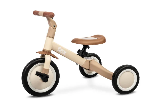Toyz Multifunkční dětské odrážedlo,  kolo 4v1 Fox - béžové