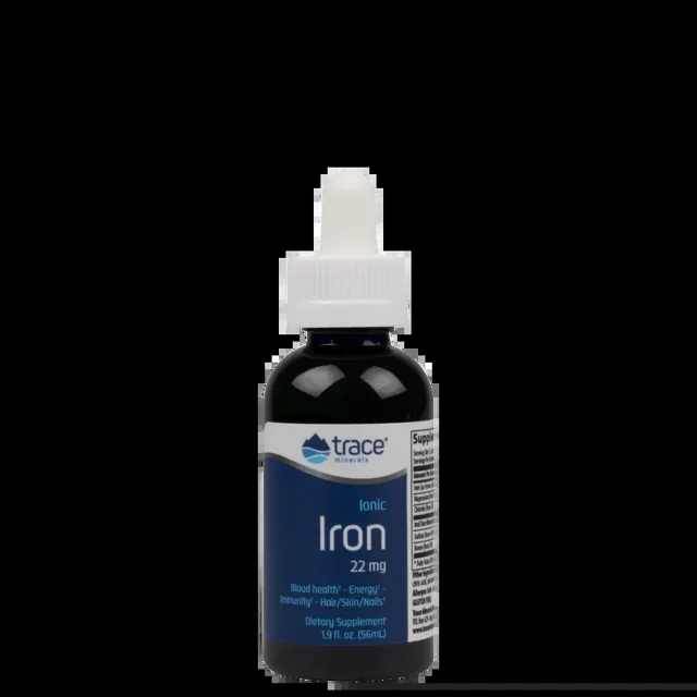 Trace Minerals Ionic Iron, Ionizované železo, 22 mg, 56 ml