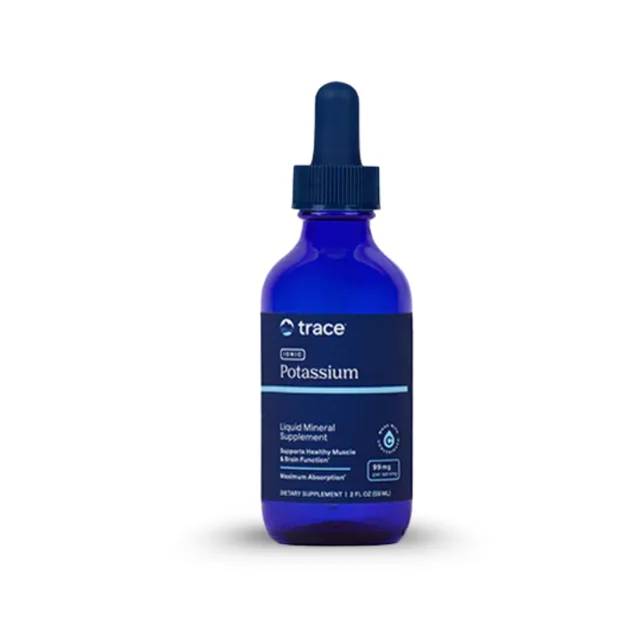 Trace Minerals Iónový Draslík + Stopové minerály ConcenTrace®, 59 ml