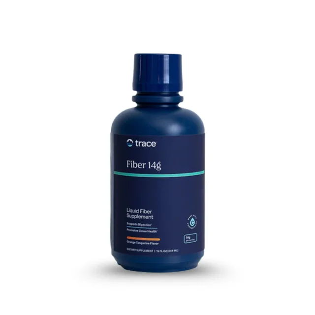 Trace Minerals Tekutá vláknina – Inulín + Akácia 14 g (pomeranč + mandarinka), 444 ml