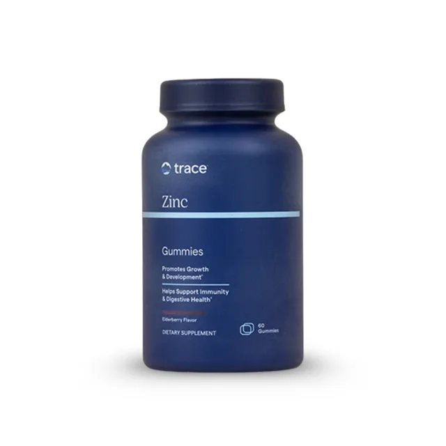 Trace Minerals Zinc Gummies 30 mg, 60 gumových bonbonů