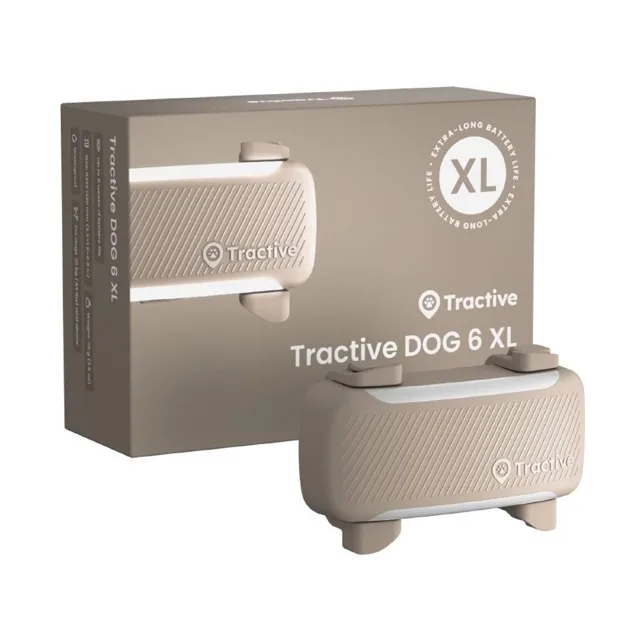 Tractive DOG 6 XL - hnědá | P59587
