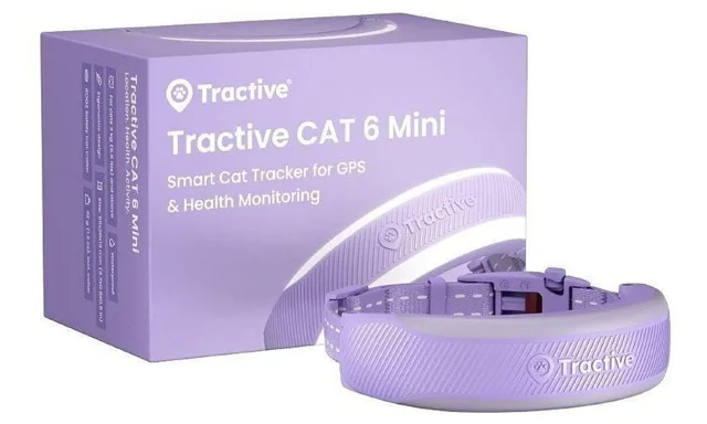 Tractive GPS CAT 6 Mini | GPS lokátor pro kočky - fialová | P59481
