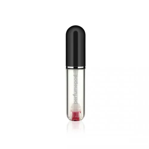 Travalo Perfume  Essentials Black  plnitelný flakón s rozprašovačem 5 ml