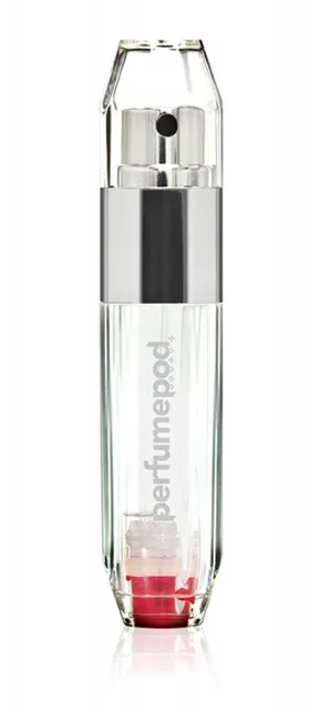 Travalo Pod Crystal - plnitelný flakon 5 ml (stříbrný)