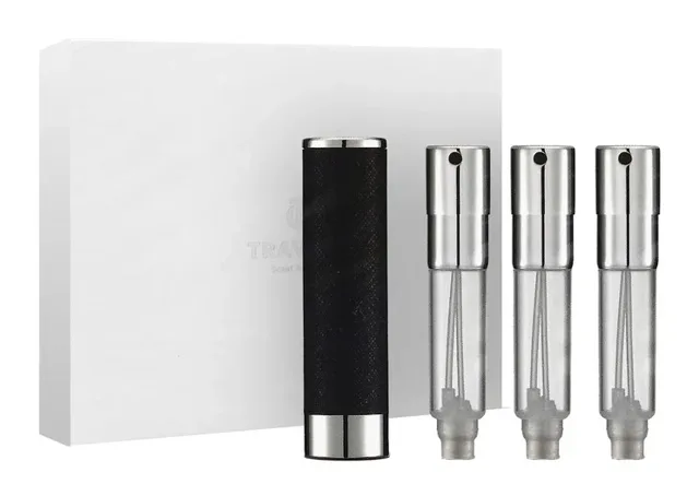 Travalo Walzer - plnitelný flakon 3 x 5 ml (černý)