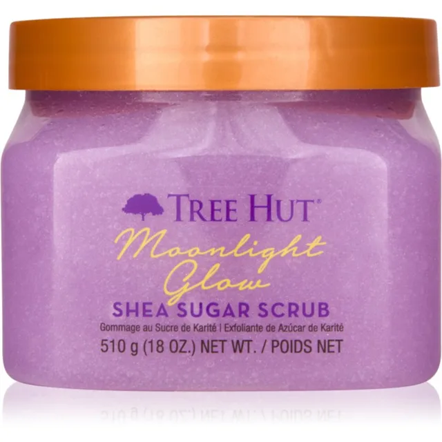 Tree Hut Shea Sugar Scrub Moonlight Glow cukrový tělový peeling 510 g
