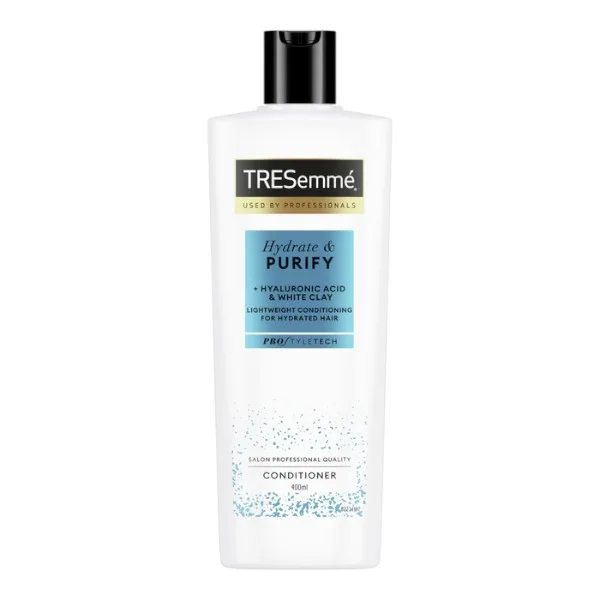 TRESemmé Čisticí kondicionér pro mastné vlasy Purify & Hydrate (Conditioner) 400 ml