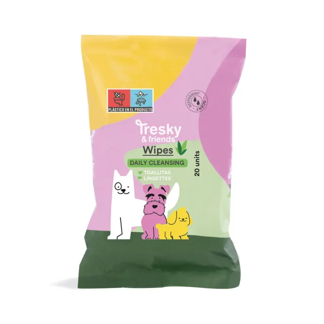Tresky & friends Univerzální čisticí ubrousky pro domácí mazlíčky 20 ks