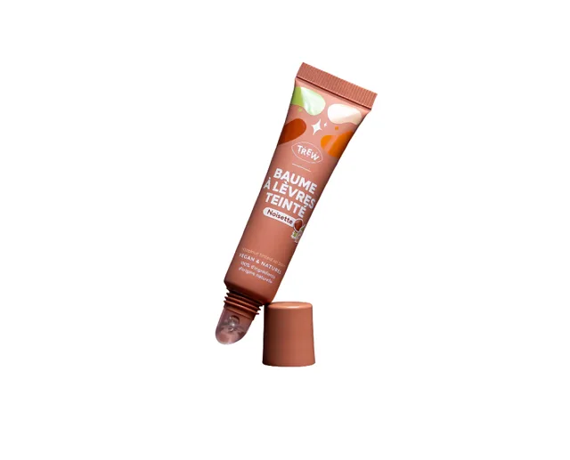 Trew Tónovací oříškový balzám na rty Hazelnut 15 ml