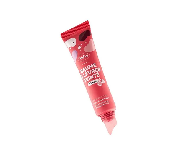 Trew Tónovací třešňový balzám na rty Cherry 15 ml