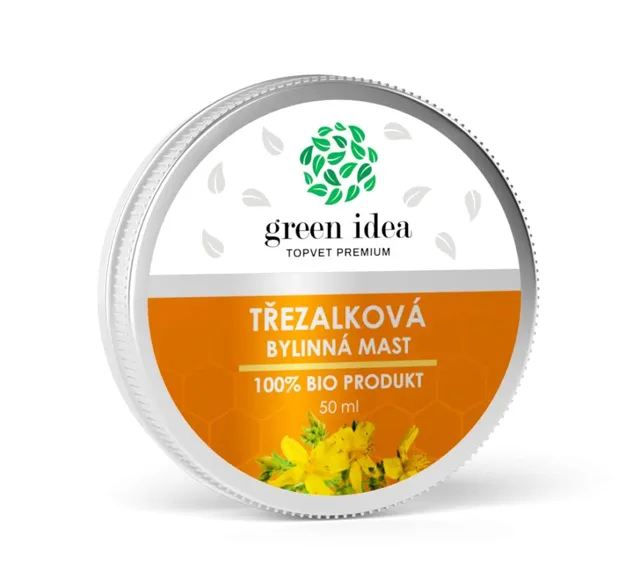 Třezalková mast 50ml, Má pečující a regenerační účinky na pokožku