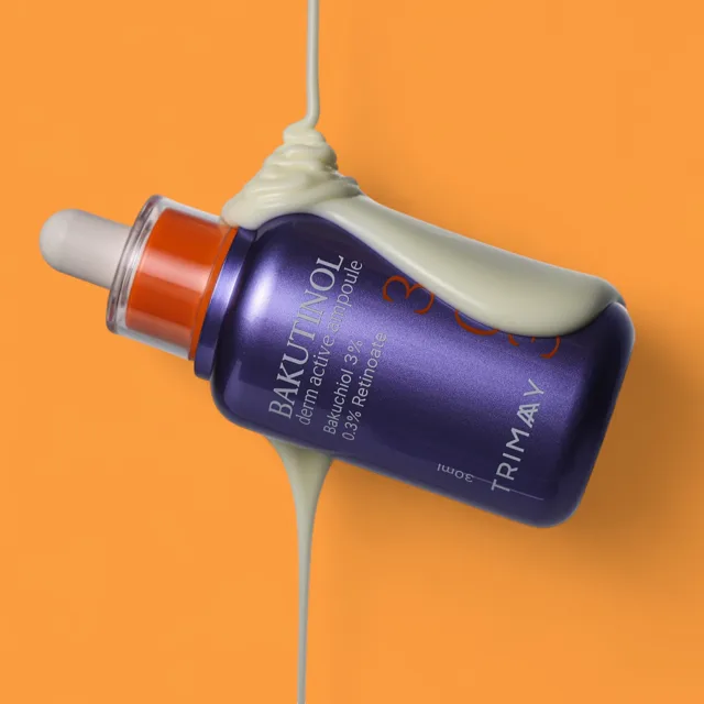 TRIMAY - Bakutinol Derm Active Ampoule - Aktivní pleťová ampule s bakuchiolem - 30 ml