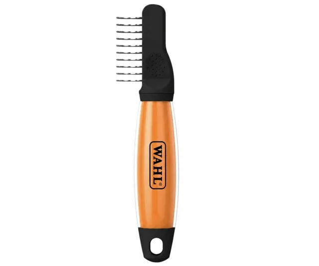 Trimovací kartáč na odstranění zacuchané srsti Wahl Professional Dematter 58446 - oranžový + dárek zdarma
