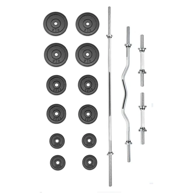 TRINFIT Činkový set PREMIUM XL kovový 60 kg
