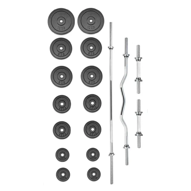 TRINFIT Činkový set PREMIUM XL kovový 80 kg
