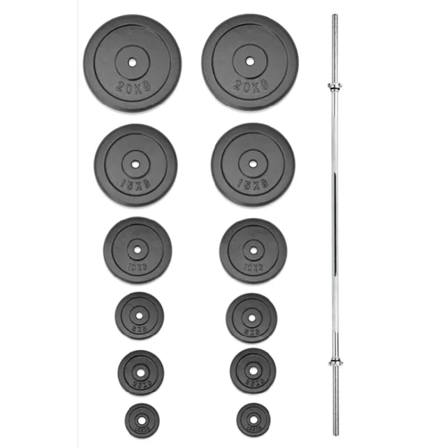 TRINFIT Nakládací činka PREMIUM kovová 115 kg