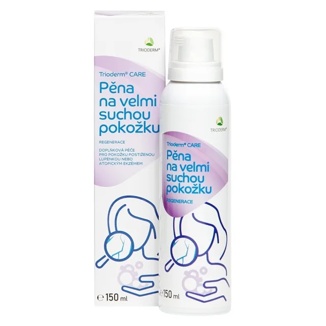 TRIODERM Care pěna na velmi suchou pokožku 150 ml