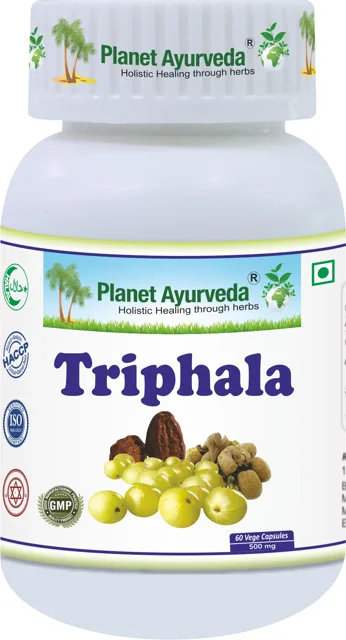 Triphala - 500 mg, 60 kapslí