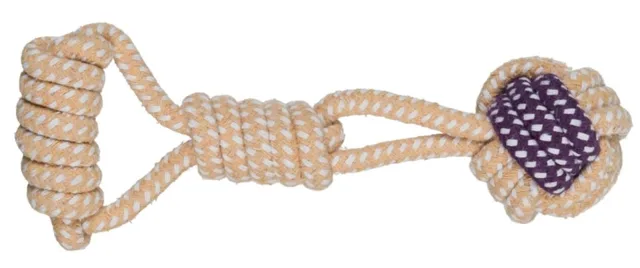 TRIXIE Bavlněný provázkový míč s úchytem 6 cm/23 cm