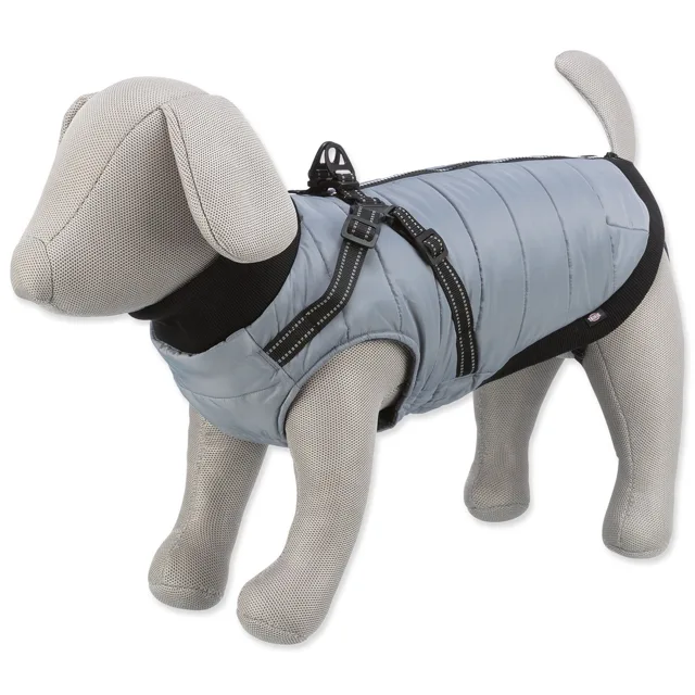Trixie Bunda s postrojem Pontis XXS 24cm šedá